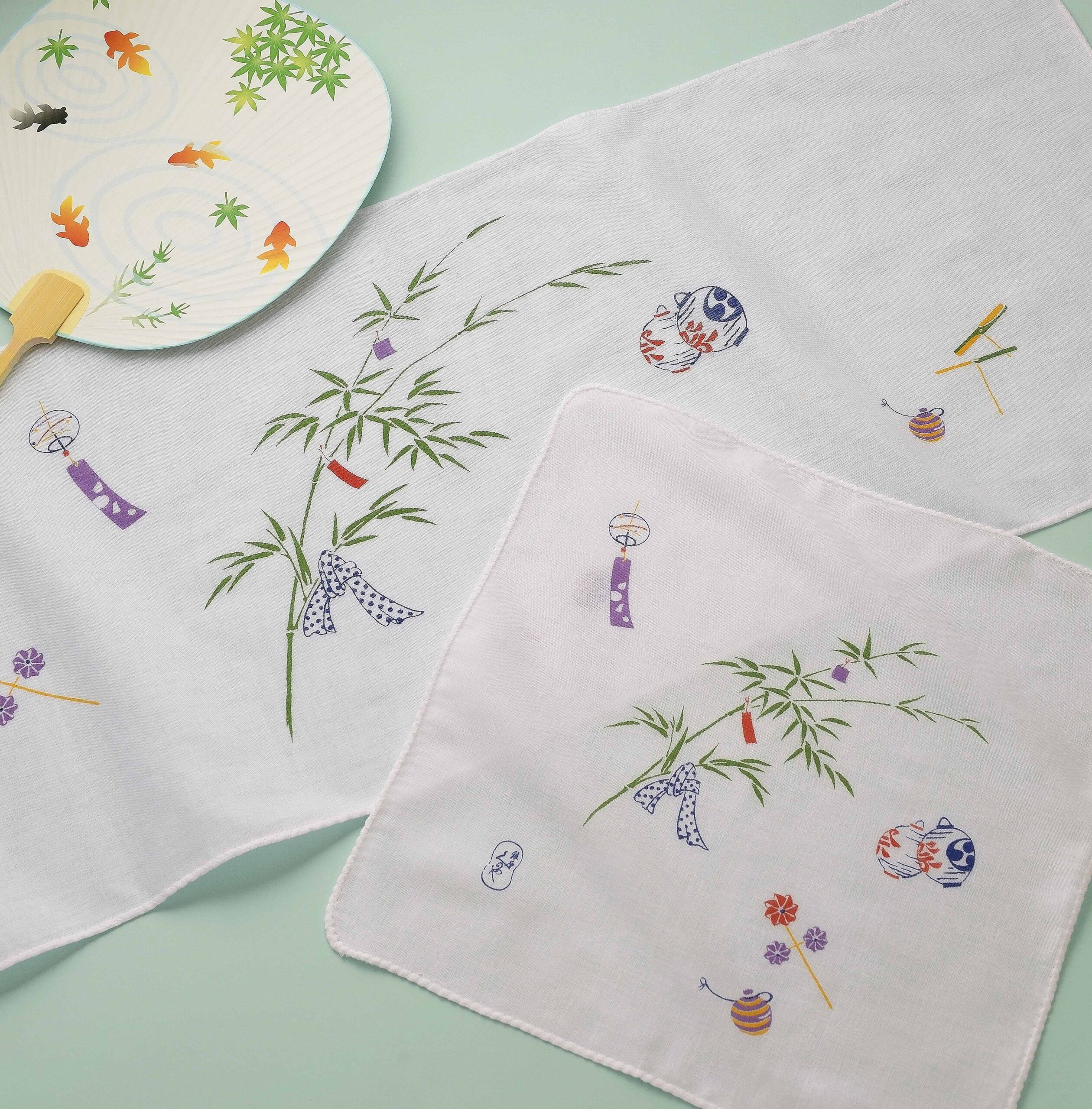 銀座くのや　手ぬぐい・ガーゼハンカチセット　これから産まれてくる赤ちゃんに 銀座くのやについて｜銀座くのやオンラインショップ｜江戸時代から続く